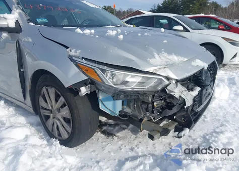 2020 Nissan Sentra S Xtronic Cvt из США, поврежденный, VIN 3N1AB8BV5LY277861